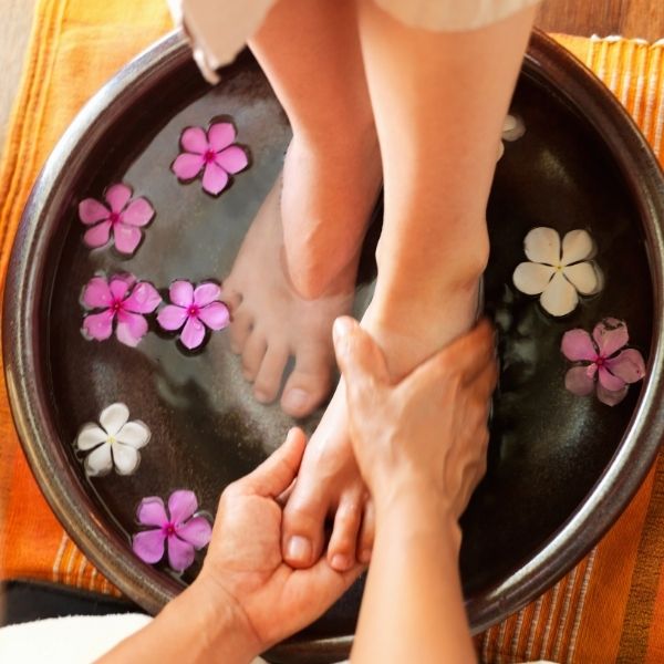 Luxury Pedicure Website Banner