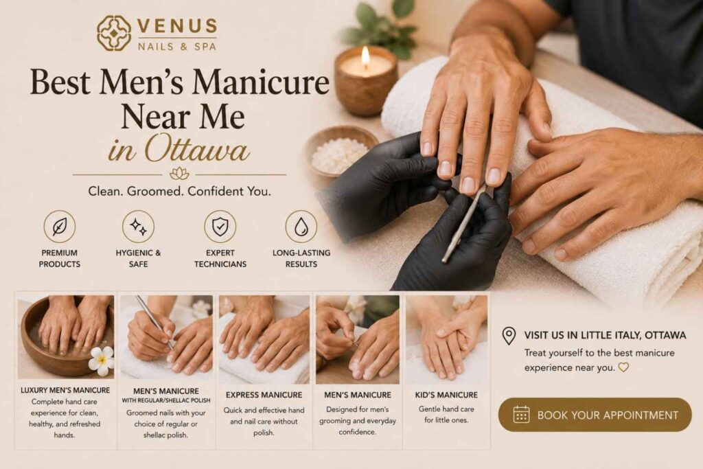 Mens Manicure Near Me in Ottawa